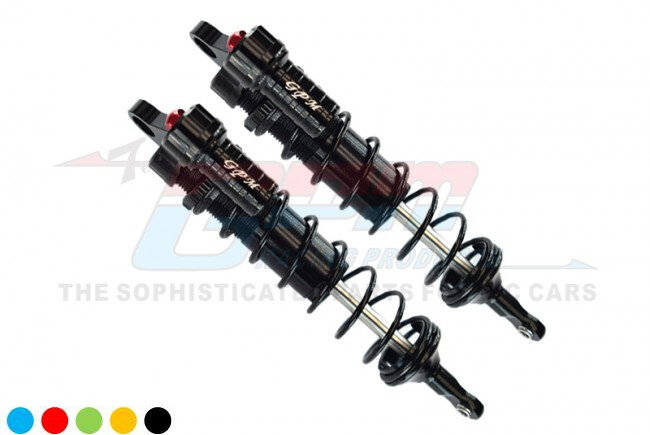 For Traxxas Sledge-ALUM. 6061-T6 REAR ADJ. SHOCKS143MM WITH 6MM SHAFT-1 Pair