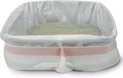 PETSWORLD Cat Litter Box Liners, Jumbo Litter Box Liners