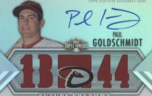 2012 Topps Triple Threads - Paul Goldschmidt #153