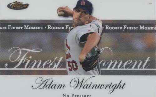 2007 Topps Finest - Adam Wainwright #RFM-AW