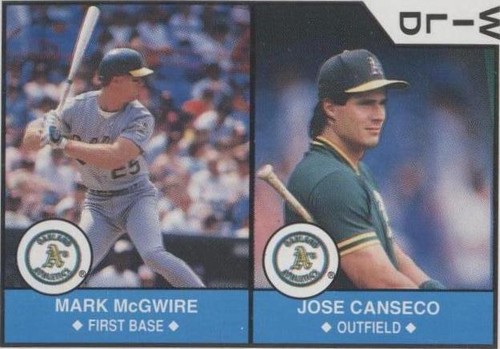 ■MLB Mark McGwire Jose Canseco Athletics s-l400.jpg