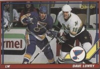 1991-92 O-Pee-Chee - Dave Lowry #180