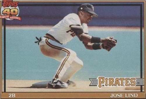 1991 O-Pee-Chee - Jose Lind #537