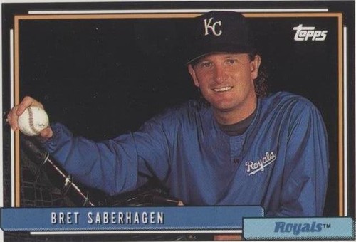 1992 Topps - Bret Saberhagen #75