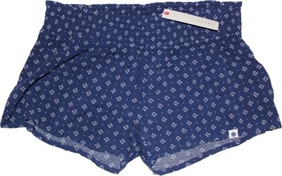 Esprit Schwimmshorts Badeshorts Kiva Beach Gr. L Blau-weiß Blumen