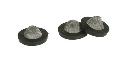 Camco Black Water Stainless Steel Filter 1'' Dia. Washer Fits Standard Hoses 3 pk