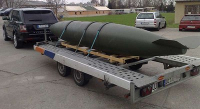 KAMPFJET ZUSATZ TREIBSTOFF ABWURF TANK - ÄHNL.RAKETE ...