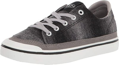 

Женские повседневные кроссовки KEEN Elsa 4, черный в клетку/белый, 6,5 B(M) США, Black plaid/white