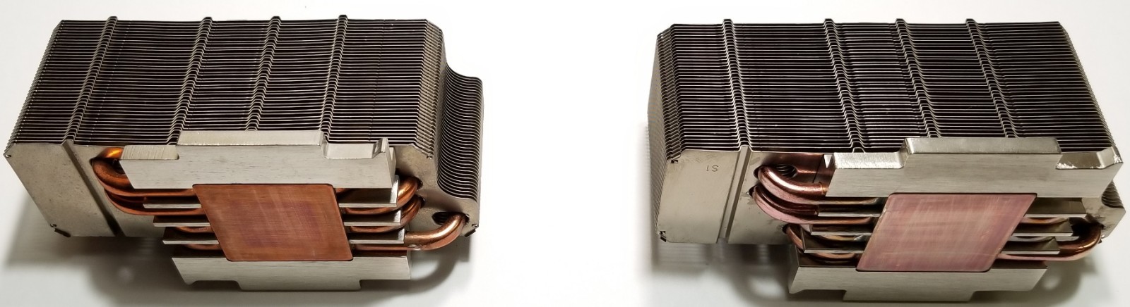 Matched Pair - DELL POWEREDGE 2950 HEATSINK FOR CPU PROCESSOR GF449 0GF449 +