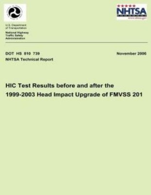 Hic Test Results Before And After The 1999-2003 Head Impact Upgrade Of Fmvs...