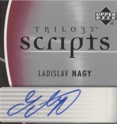 2006-07 Upper Deck Trilogy - Ladislav Nagy #TS-LN