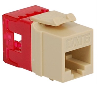ICC Module Cat 6 Hd Ivory TDICC-IC1078F6IV Telecommunication Patchcords Keystone