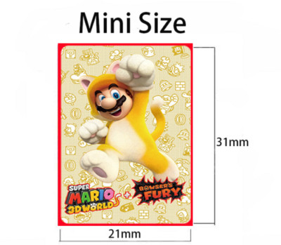 10 PCS Super Mario 3D World + Bowser s Fury  Full Set Amiibo Cards for Switch