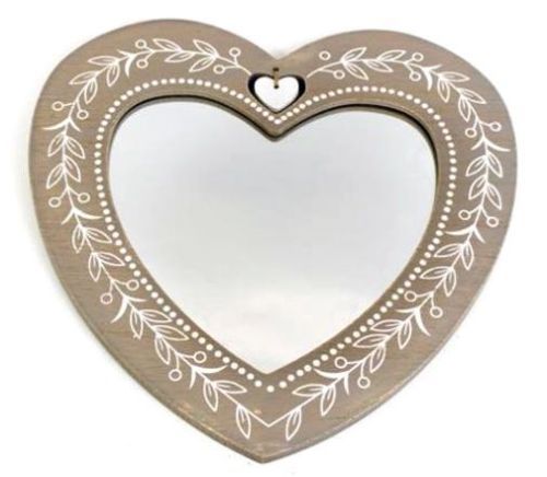 Deko-Spiegel mit Holzrahmen