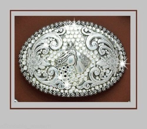 Southwestern Sterling Silver Turquoise Buckle /Nocona Tan  display picture 2