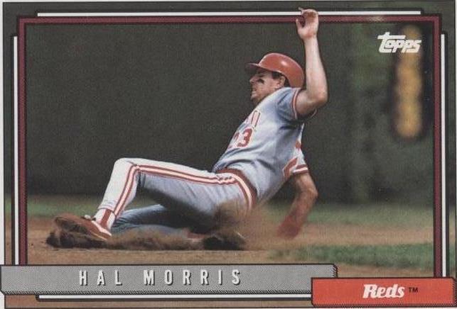 1992 Topps - Hal Morris #773