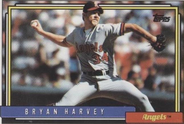 Topps 1992 - Bryan Harvey #568