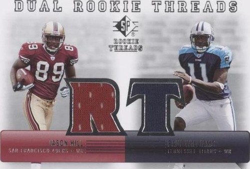 2007 SP Rookie Threads Jason Hill Paul Williams #DRT-HW