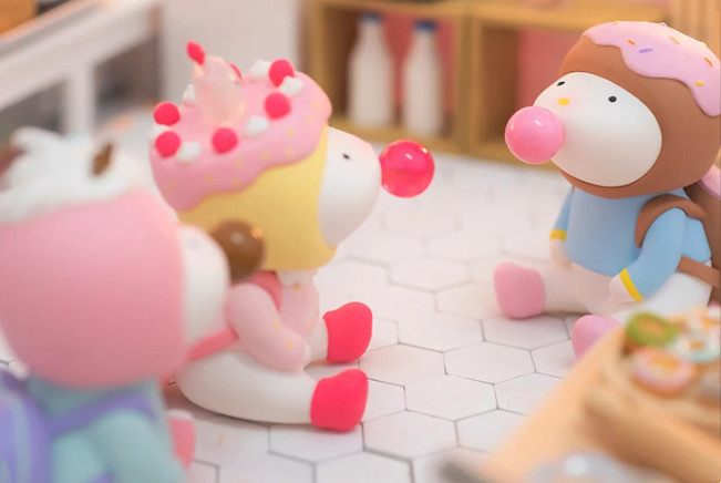 F.UN×REPOLAR REPOLARリポーラーデザート シリーズ まとめ売り F.UN Repolar Dessert Series Confirmed Blind Box Figure Art