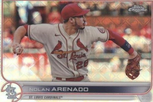 2022 Topps Chrome Logofractor Edition - Nolan Arenado #24