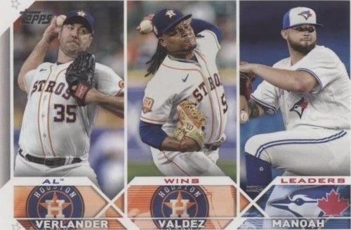 2023 Topps Series 1 - Alek Manoah Framber Valdez Justin Verlander #82