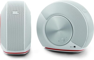 JBL Pebbles USB speakers - Computer Speakers White & Silver