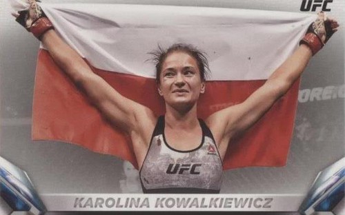 2018 Topps UFC Knockout - Karolina Kowalkiewicz #72