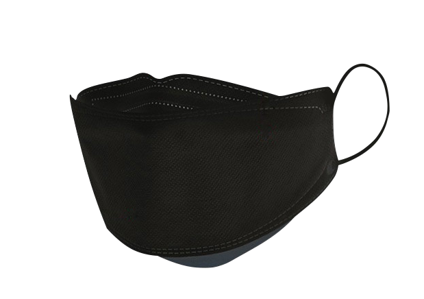2 PCS KF94 BLACK Protective Safety Face Mask 4 Layer Adult Made in Korea