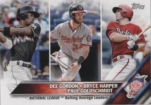 2016 Topps Mini - Bryce Harper Dee Gordon Paul Goldschmidt #338