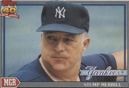 1991 O-Pee-Chee - Stump Merrill #429