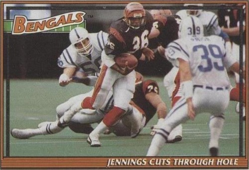 1991 Topps Stanford Jennings #631