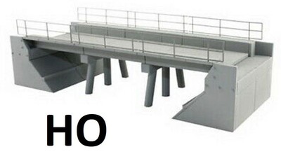 HO Scale, Modern Concrete Segmental Bridge, Building Kit #BLMA-4390
