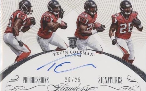 2015 Panini Flawless Tevin Coleman #FPS-TC