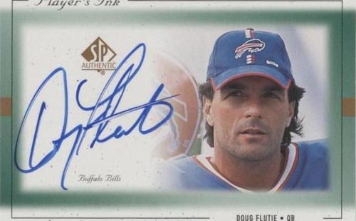 1999 SP Authentic Doug Flutie #DF-A