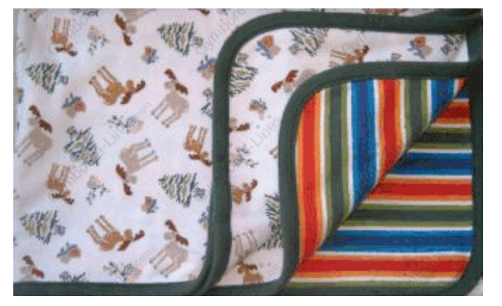 Moose Stripes Trail Stripes Woodland 1998 Trees Rare!