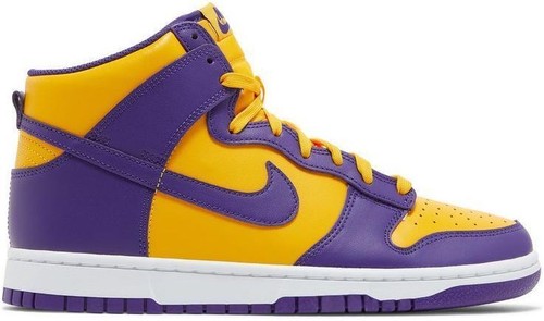 Nike Dunk High RETRO' Lakers Purple Gold DD1399-500 MEN'S SIZE 14