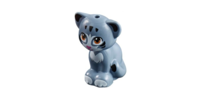 LEGO Elves Animal Cat Sitting Sand Blue eBay