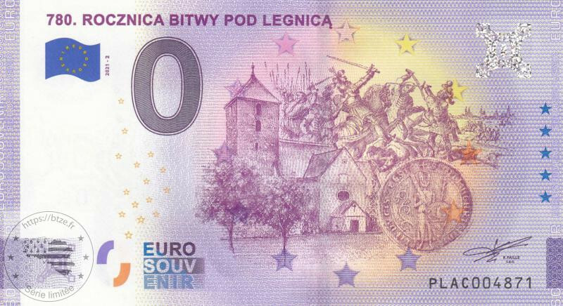 Pl - 780 . Rocznica Bitwy Pod Legnica - 2021