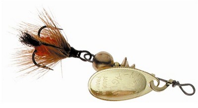 Mepps Aglia Mouche Gold/Red Tail #2 / 4.6g