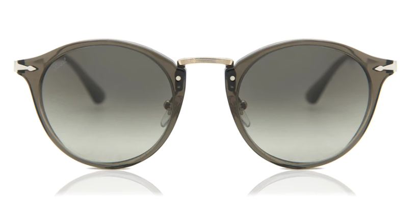 Pre-owned Persol Sunglasses Calligrapher Ed. Taupe Grey Grey Po3166s 1103/71 51 22 145 In Gray