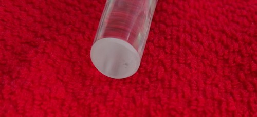 Bottle Stopper, Clear Glass GOLF BALL Wine Liquor Decanter, LEAD CRYSTAL?