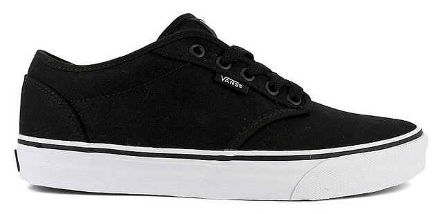 vans m atwood canvas blk/wht vans m atwood canvas blk/wht