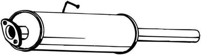 Bosal Silencieux IntermÃ©Diaire 154-133 Pour Ford Transit Mk-5 Bus (E )