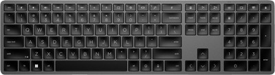HP 975 Dual-Mode, Tastatur, Scissor, kabellos, Schwarz