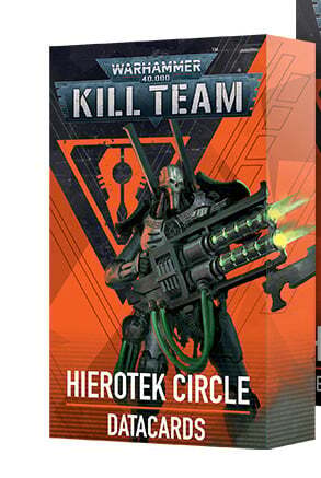 Карты данных Kill Team: ПРЕДПРОДАЖА Hierotek Circle Warhammer 40K 21.12.21