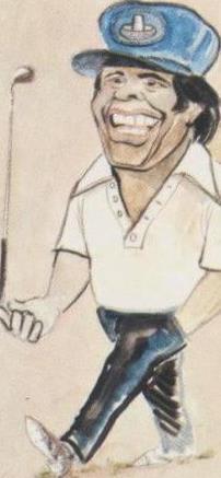 1979 Venorlandus World of Sport Our Heroes Flik-Cards - Lee Trevino #25