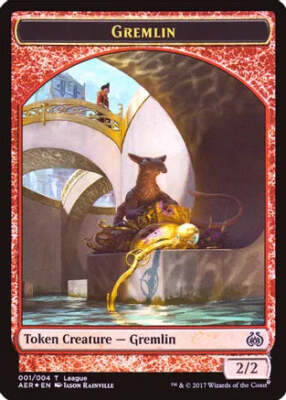 Magic The Gathering Premium Bulk Token Packs (Part 2) - Gremlin 2/2 x10 Tokens