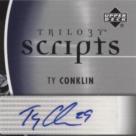 2006-07 Upper Deck Trilogy - Ty Conklin #TS-TC