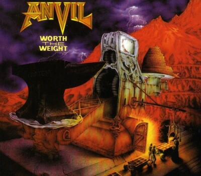 Worth the Weight by Anvil (CD-1991/A&M/MAXIMUM)