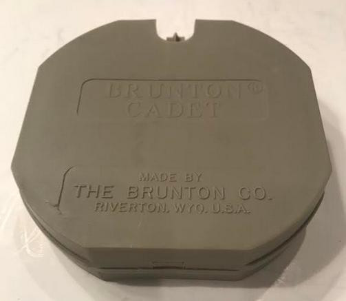 Brunton Cadet Compass Navigation Surveying Azimuth Survival Emergency Degrees
